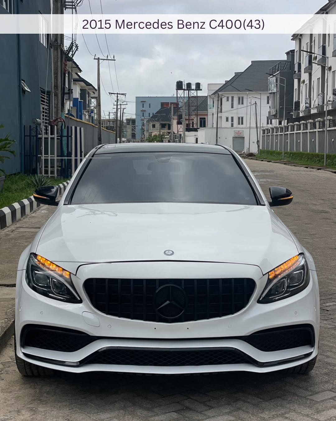 Mercedes C400 - Front