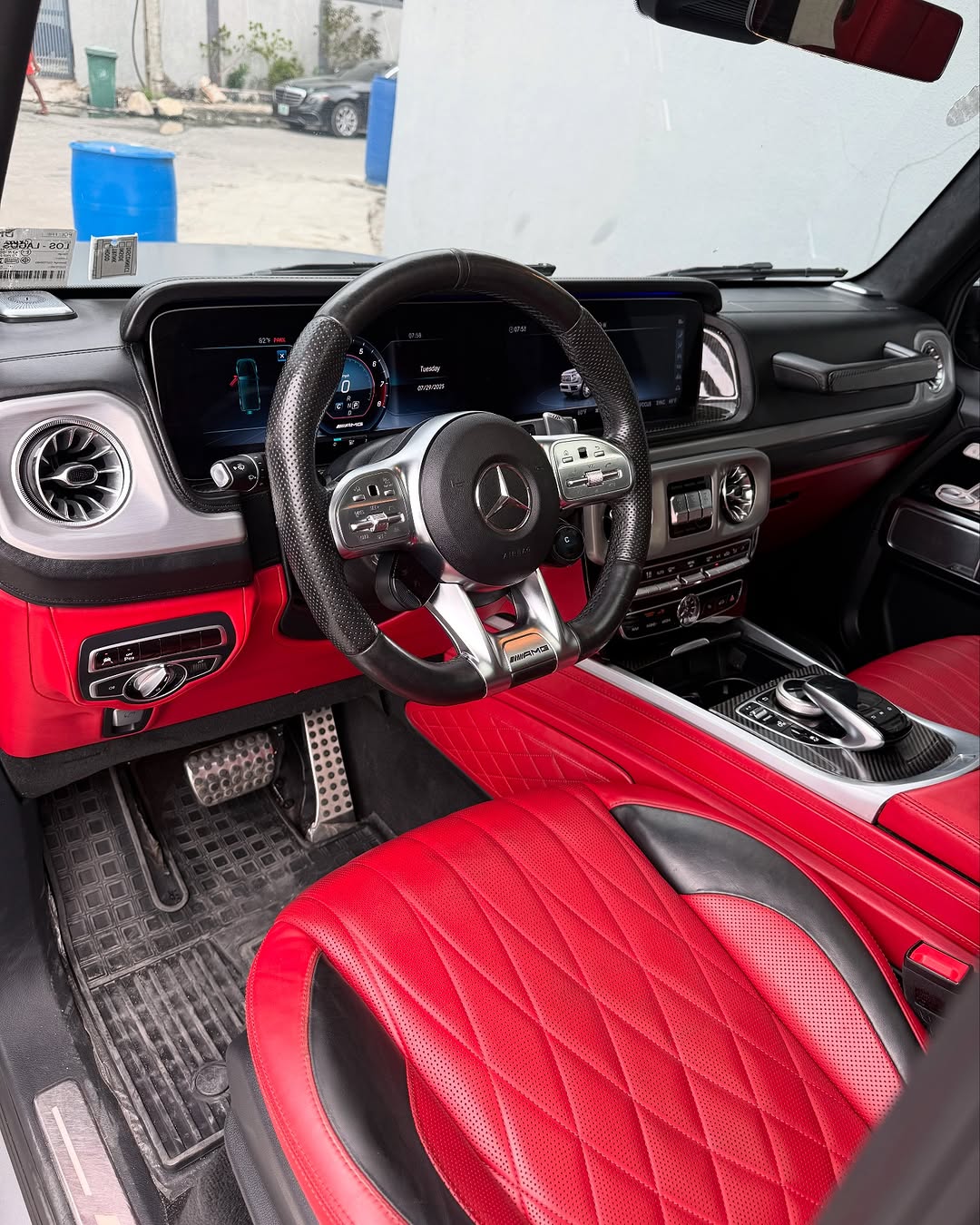 Mercedes G63 - Dashboard