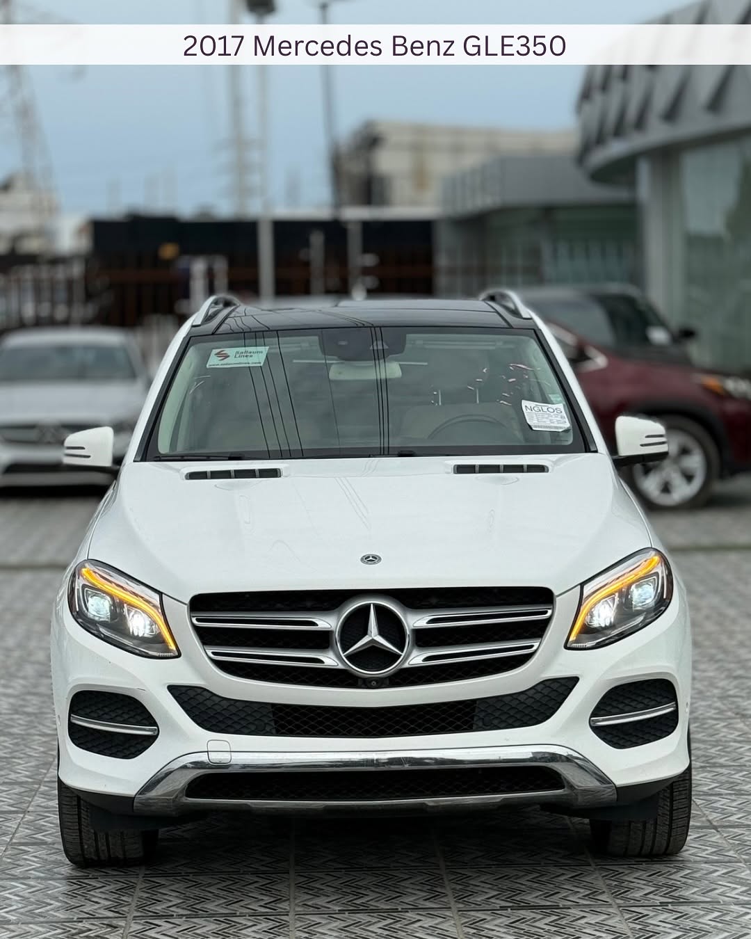 Mercedes GLE350 - Front