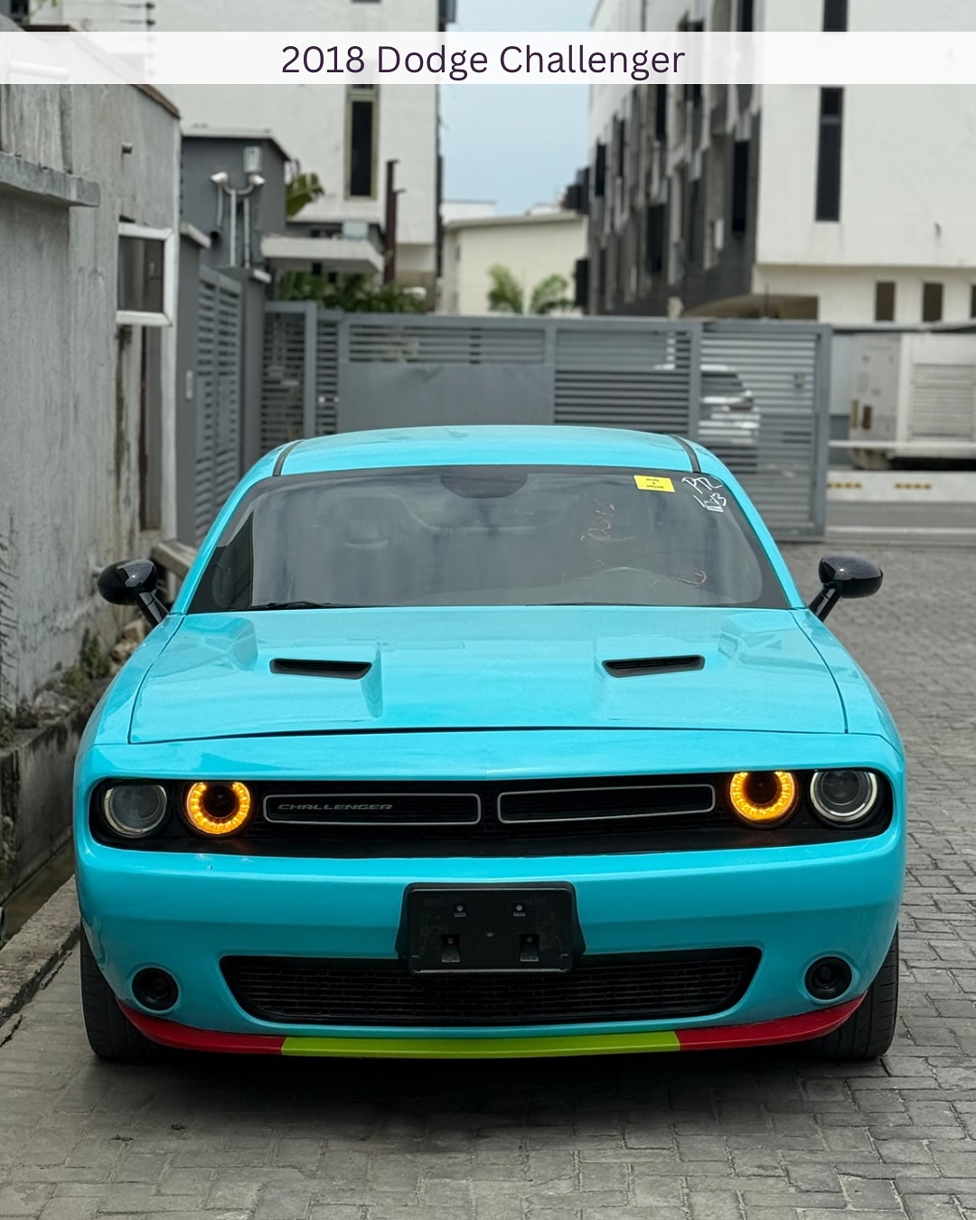 2018 Dodge - Front